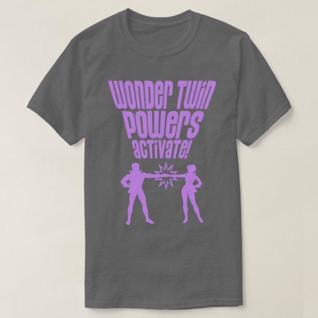 WONDER TWINS 3 T-Shirt (Design vorne)