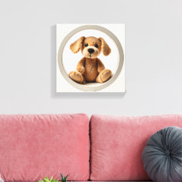 Wonder Wall Art Puppy Liebe Leinwanddruck