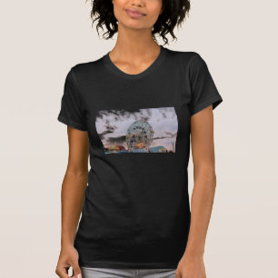 "Wonder Wheel at Twilight" Ladys" T - Shirt