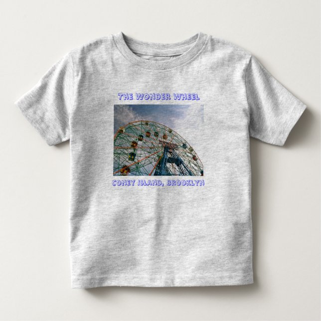 Wonder Wheel Kleinkind's T - Shirt (Vorderseite)