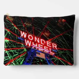 'Wonder Wheel Neon' Zubehörtasche