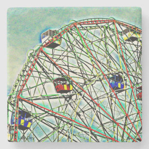 Wonder Wheel Stone Untersetzer