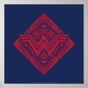 Wonder Woman Amazonas-Symbol Poster