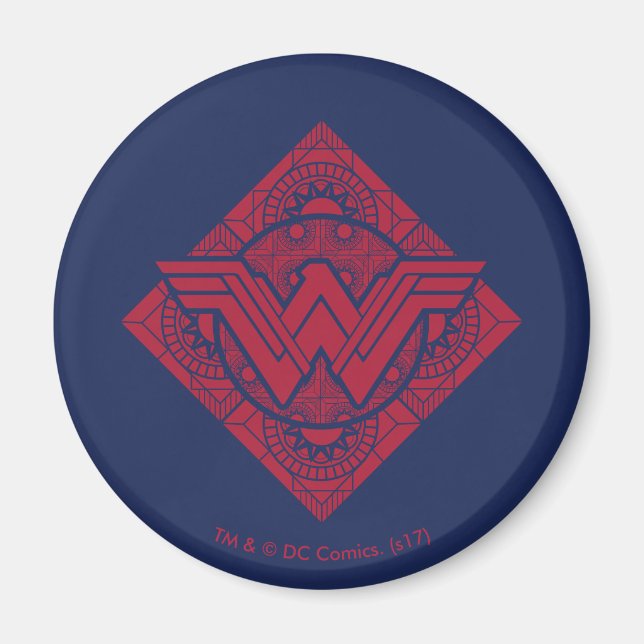 Wonder Woman Amazonian Symbol Magnet (Vorne)