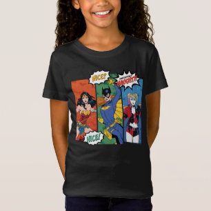 Wonder Woman, Batgirl und Harley Quinn Holiday T-Shirt
