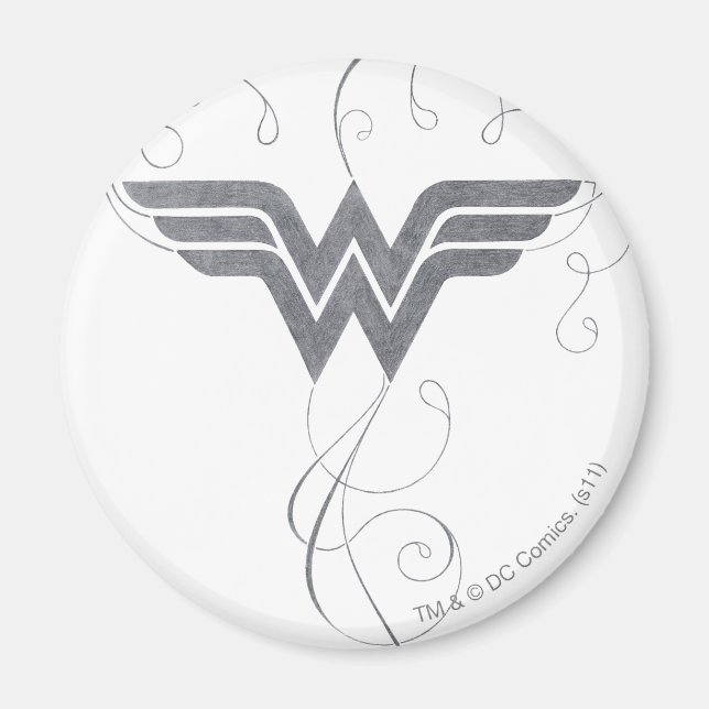 Wonder Woman | Beauty Bliss Logo Magnet (Vorne)