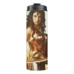 Wonder Woman bei Sunset Thermosbecher