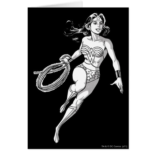 Wonder Woman Black & White Lasso (Vorne)