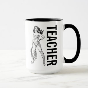 Wonder Woman Black & White Pose Tasse