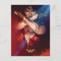 Wonder Woman Blocking With Bracelets