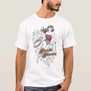 Wonder Woman Blühe T-Shirt