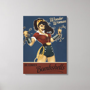 Wonder Woman Bombshell Leinwanddruck
