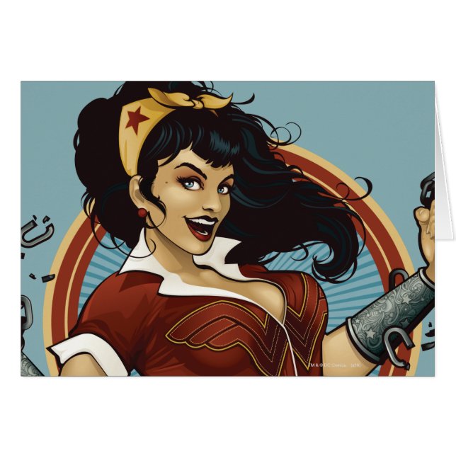 Wonder Woman Bombshell Name Graphic (Vorderseite (Horizontal))