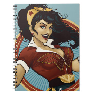 Wonder Woman Bombshell Name Graphic Notizblock