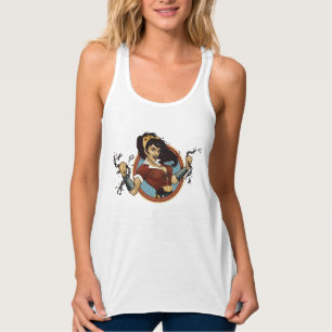 Wonder Woman Bombshell Name Graphic Tank Top