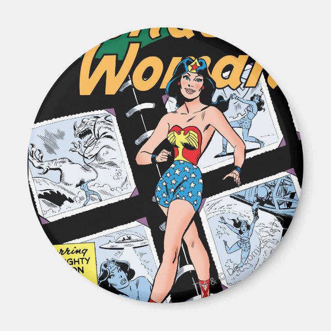 Wonder Woman Box von 3 Dooms Magnet (Vorne)
