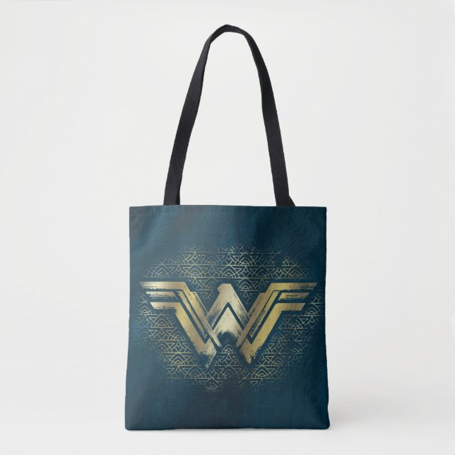Wonder Woman Brushed Gold Symbol (Vorderseite)