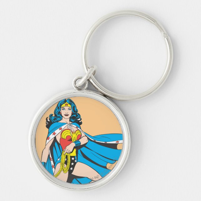 Wonder Woman Cape Schlüsselanhänger (Vorne)