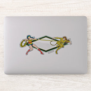 Wonder Woman / Cheetah Aufkleber