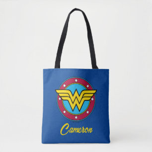 Wonder Woman Circle & Stars Logo