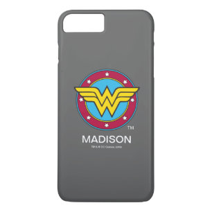 Wonder Woman   Circle & Stars Logo Case-Mate iPhone Hülle