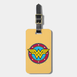 Wonder Woman | Circle & Stars Logo Gepäckanhänger