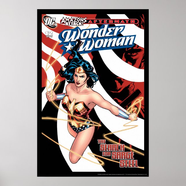 Wonder Woman Comic Cover #12 Poster (Vorne)