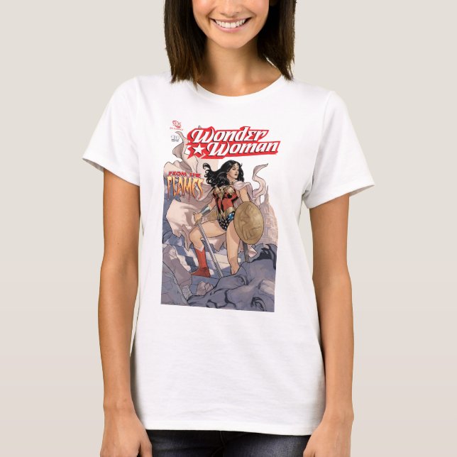 Wonder Woman Comic Cover #13 T-Shirt (Vorderseite)
