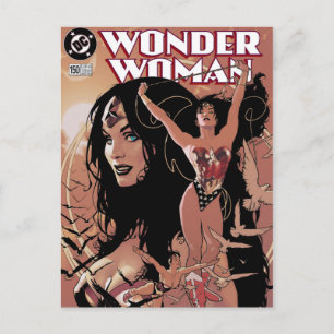 Wonder Woman Comic Cover #150: Triumphant Postkarte
