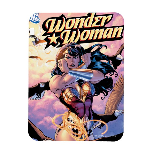 Wonder Woman Comic Cover #1 Magnet (Vertikal)