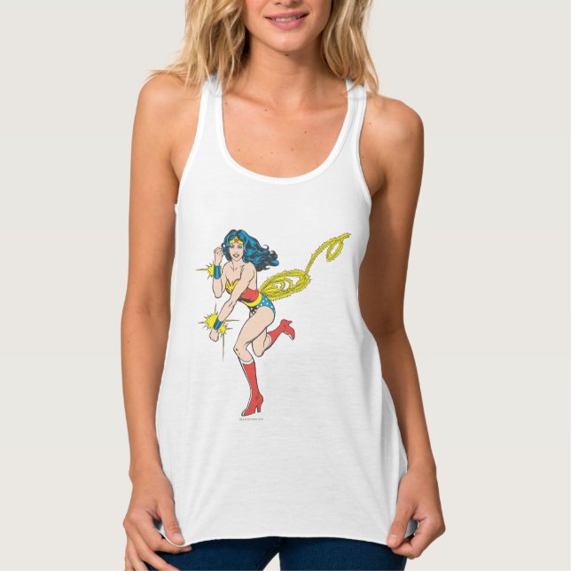 Wonder Woman Cuffs Tank Top (Vorderseite)