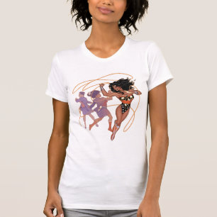Wonder Woman Diana Prince Transformation T-Shirt