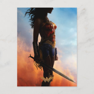 Wonder Woman Duststorm Silhouette Postkarte