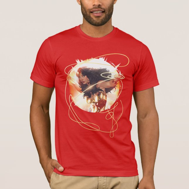 Wonder Woman Encyclopedia Cover T-Shirt (Vorderseite)