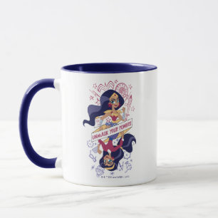 Wonder Woman entmasch Ihre Power Tasse
