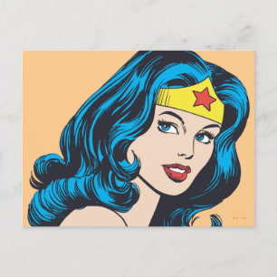 Wonder Woman Face Postkarte