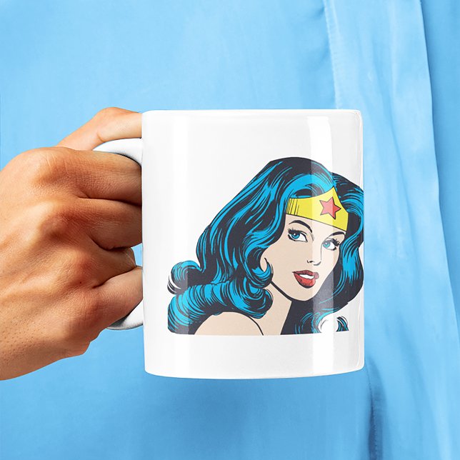 Wonder Woman Face Tasse (Von Creator hochgeladen)