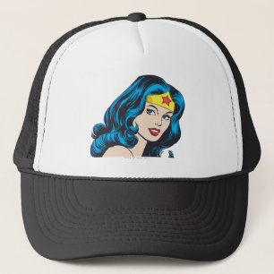 Wonder Woman Face Truckerkappe