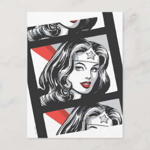 Wonder Woman Film Strip Postkarte