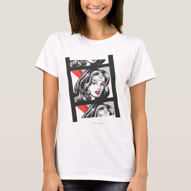 Wonder Woman Film Strip T-Shirt (Vorderseite)