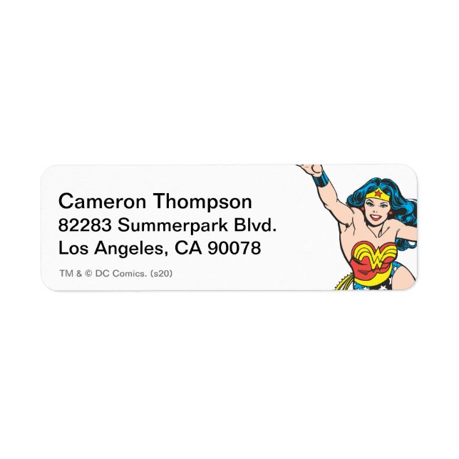 Wonder Woman fliegt vorwärts (Vorne)