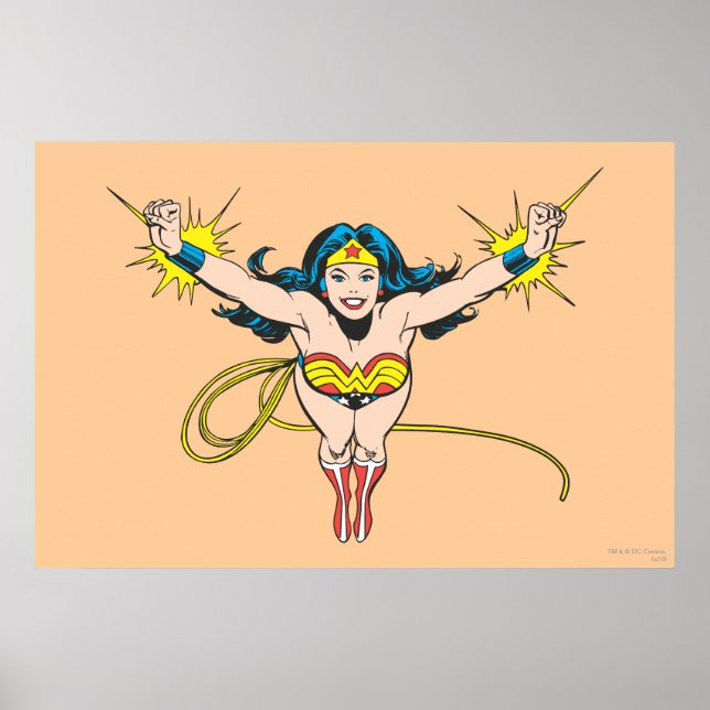 Wonder Woman Fly Forward Poster (Vorne)