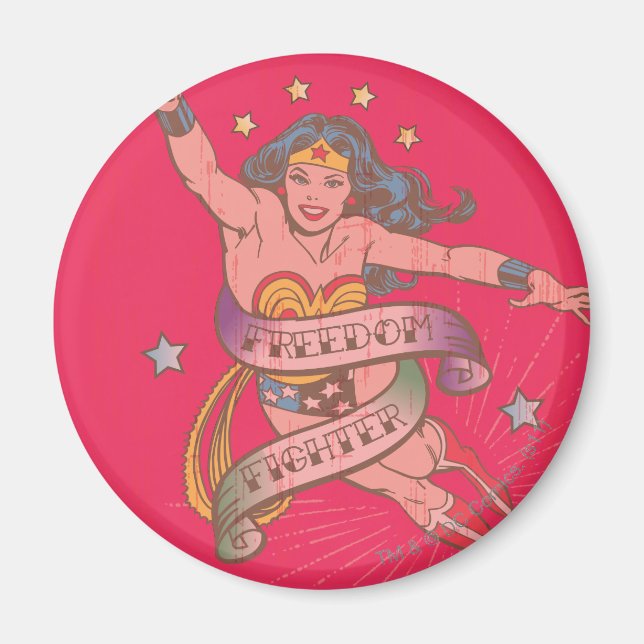 Wonder Woman Freedom Fighter Magnet (Vorne)