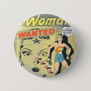 Wonder Woman Gewollt Button