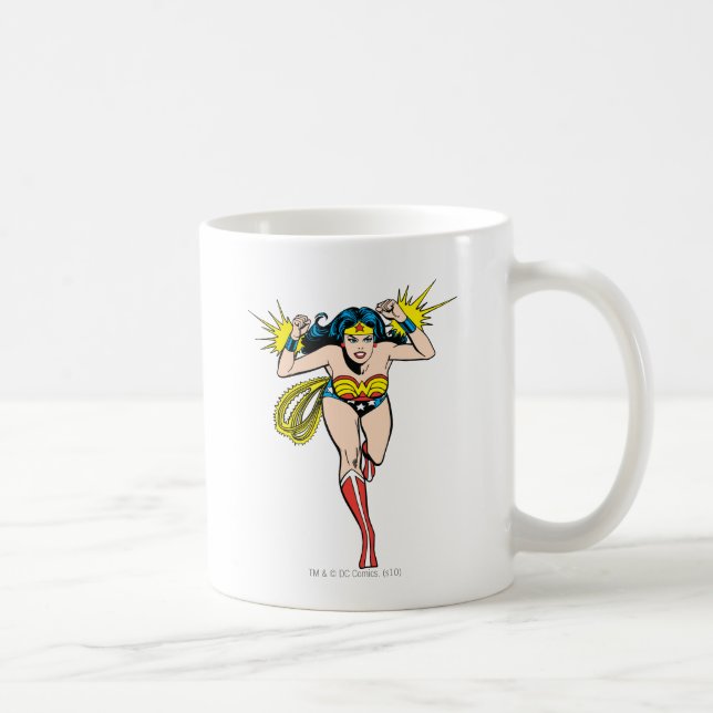 Wonder Woman glühende Cuffs Tasse (Rechts)