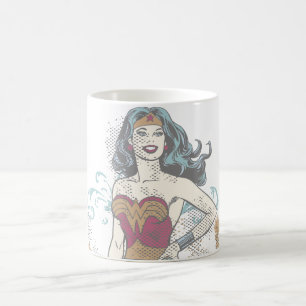 Wonder Woman Halftone Tasse