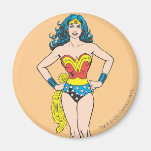 Wonder Woman Hands auf Hüften Magnet