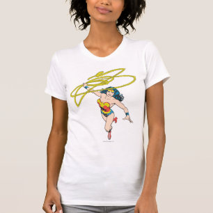 Wonder Woman Holds Lasso 2 T-Shirt