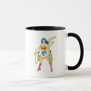 Wonder Woman Holds Lasso 5 Tasse