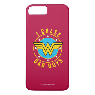 Wonder Woman - I Chase Bad Boys iPhone 8 Plus/7 Plus Hülle